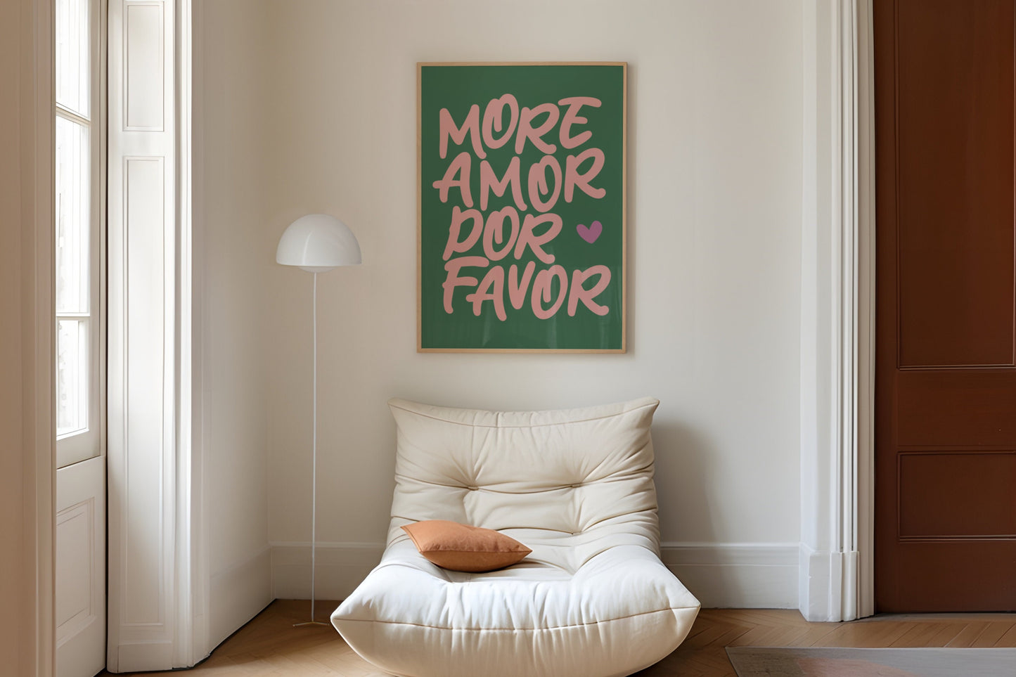 Meer Amor Por Favor - Green & Pink Digital Download