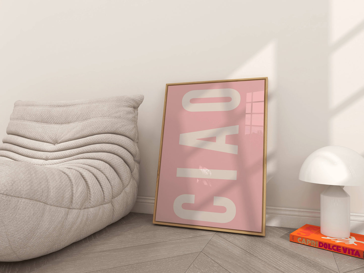 Ciao - Italiaans Quote Wall art print
