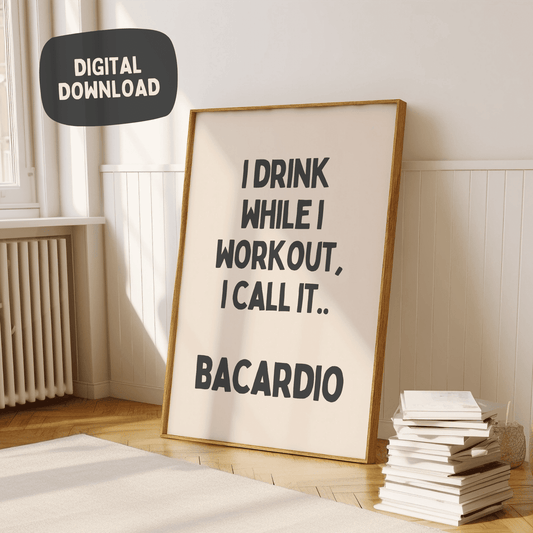 Bacardio - Artprint Digital Download