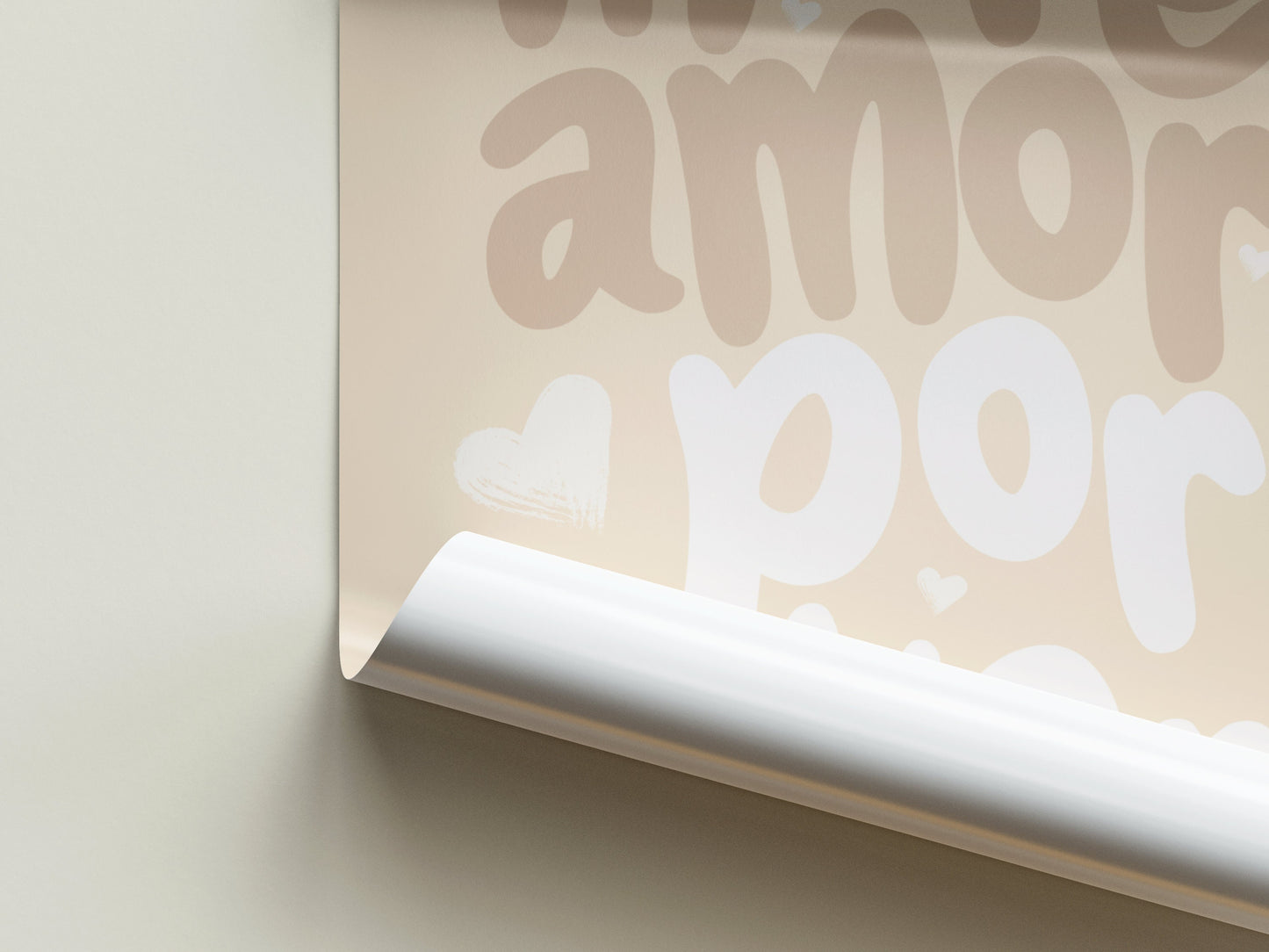 More Amor Por Favor - Boho Beige Digital Download