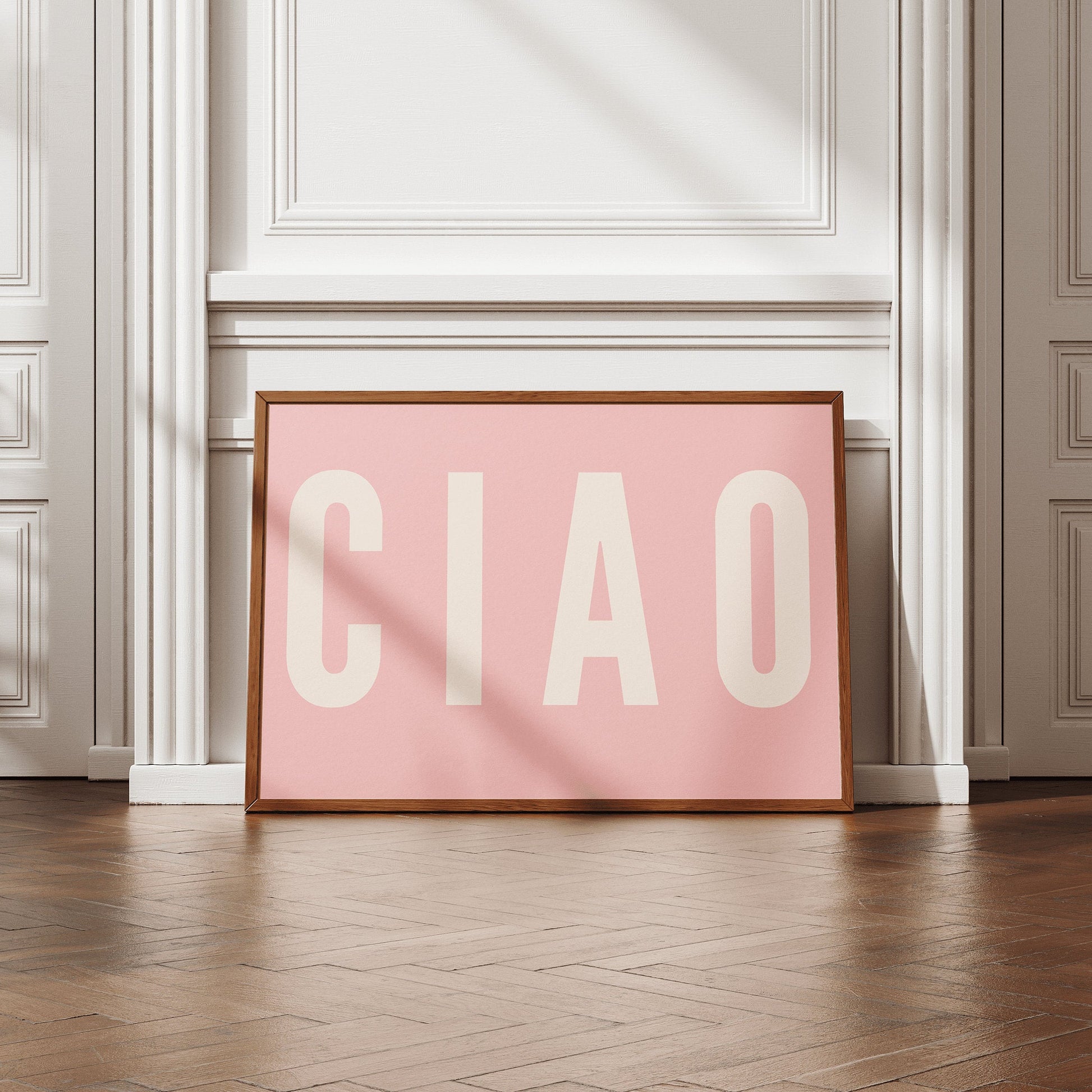 Ciao Italiaans Quote Wall art print 